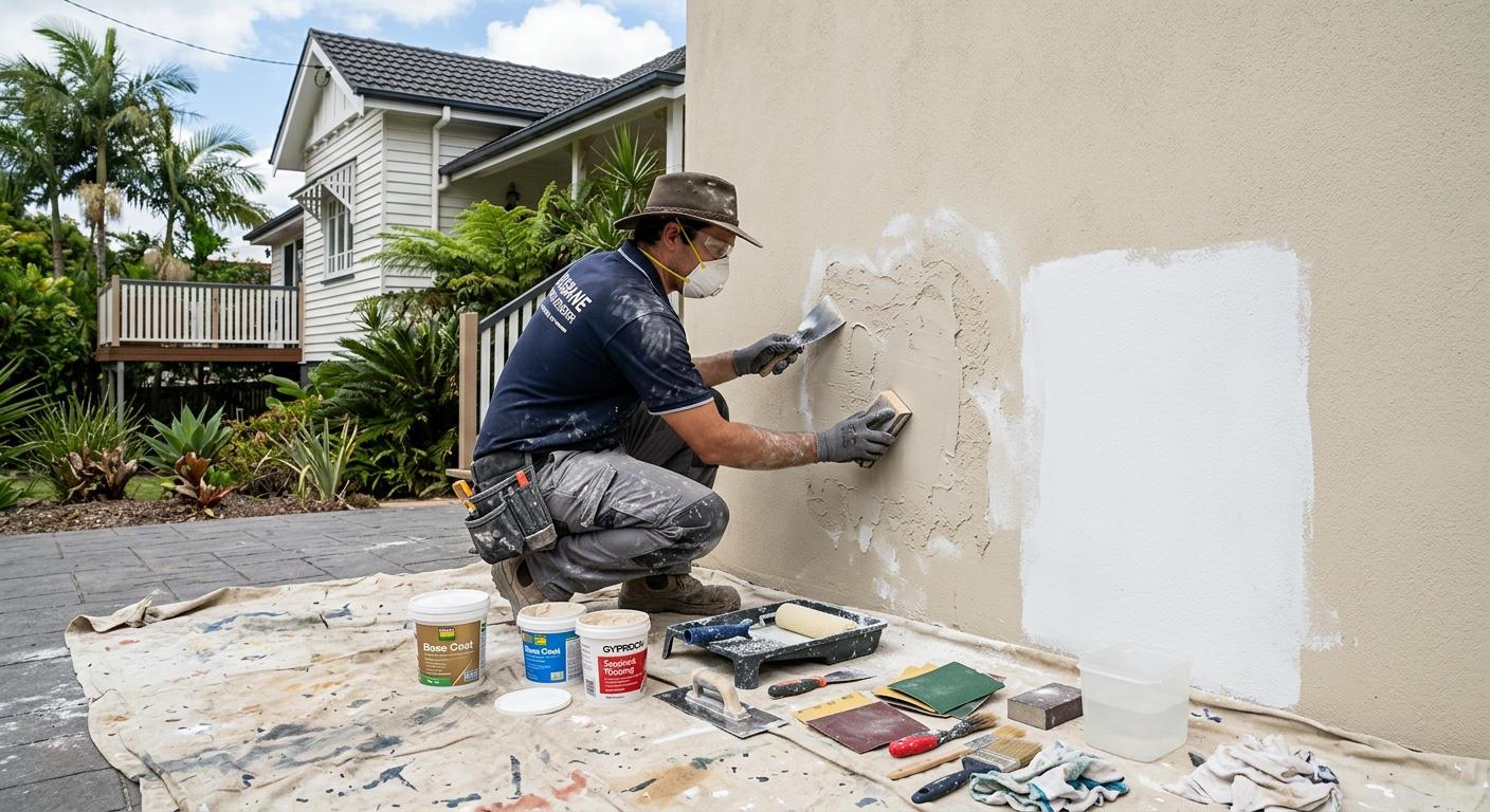 Thorough Preparation, Plastering, and Restoration Work