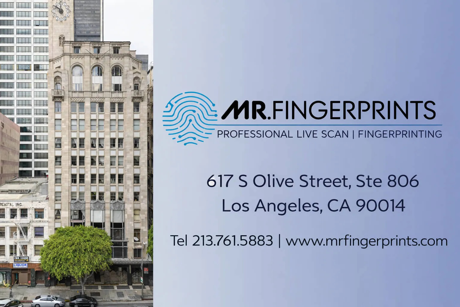 Expert Live Scan Fingerprinting Services in Downtown LA