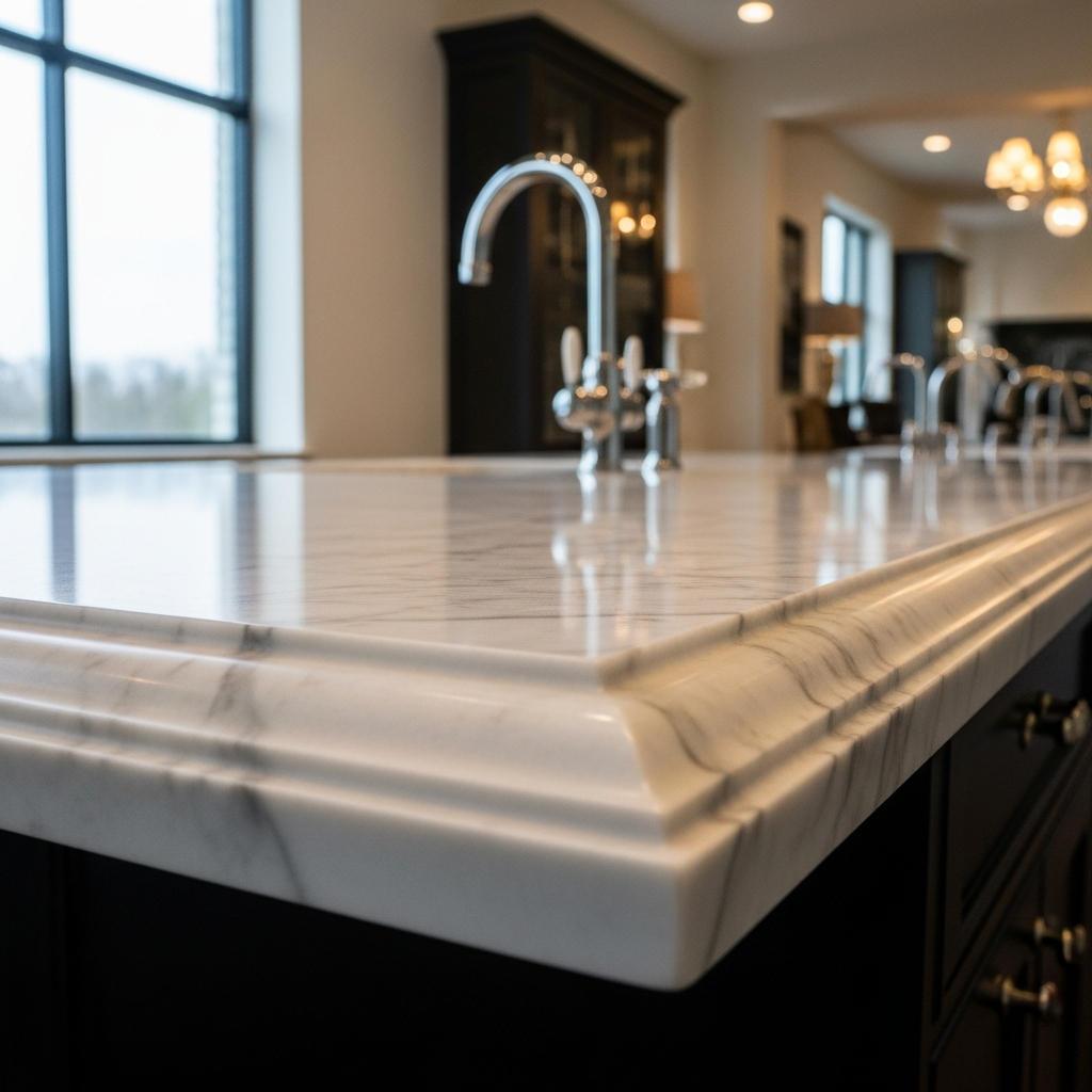 Custom Edge Profiles and Finishes