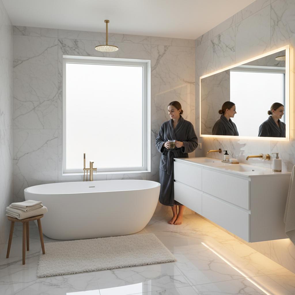 Refined Bathroom Enhancements for a Spa-like Feel