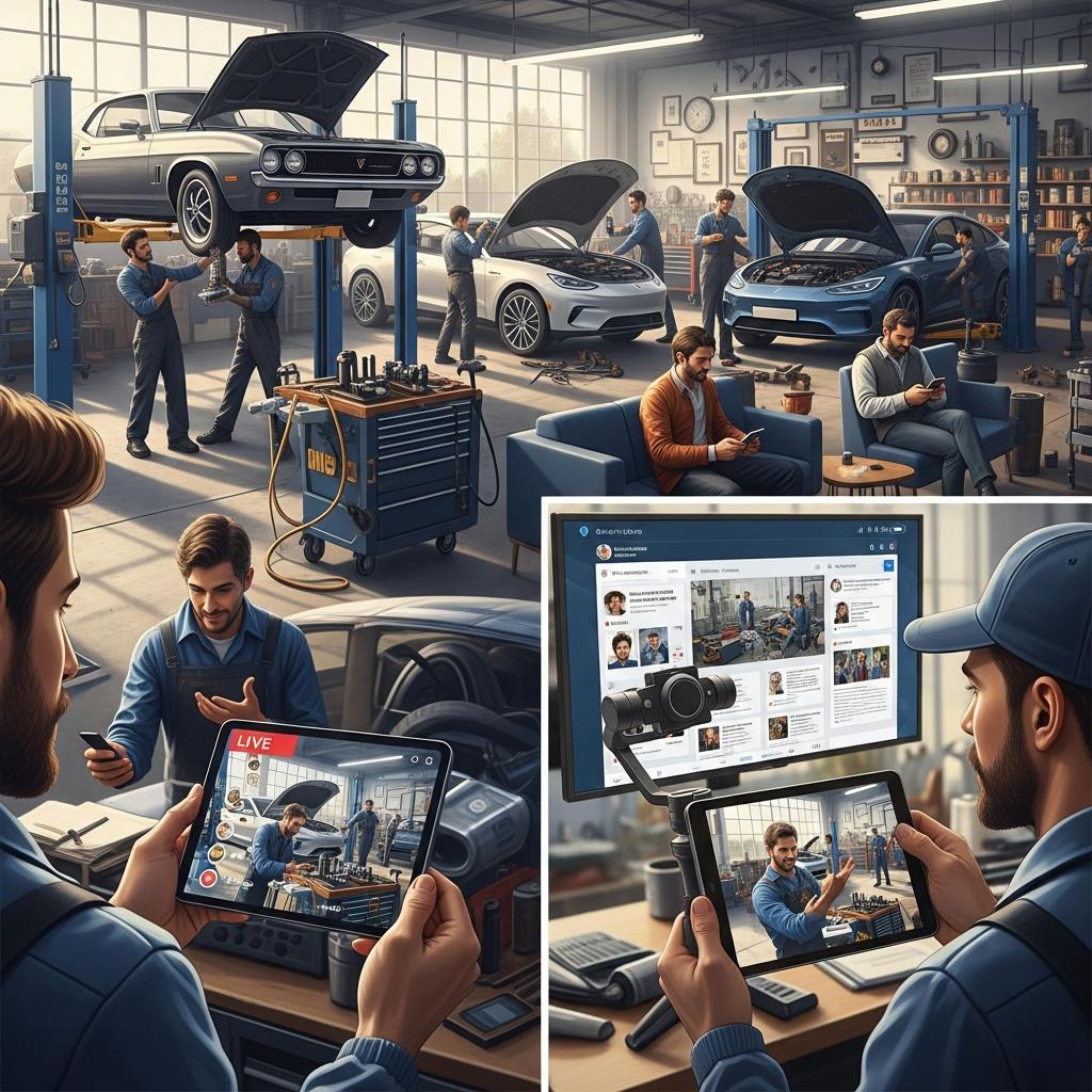 Boost Your Auto Repair Shop with Social Media Marketing