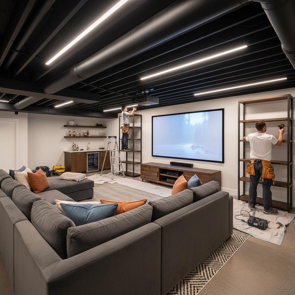 Basement Renovations to Maximize Space