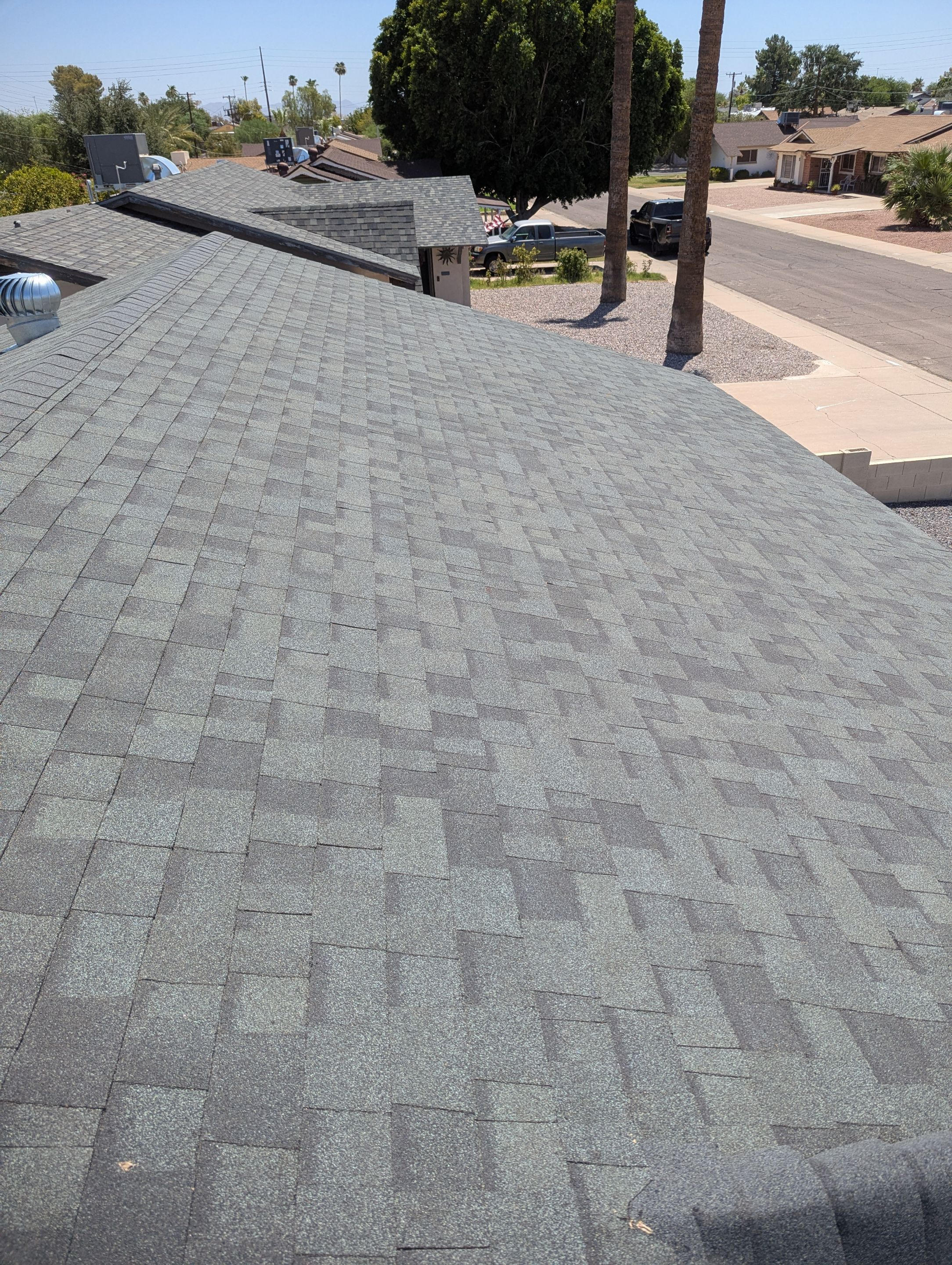 After: new shingle roof in Scottsdale, AZ