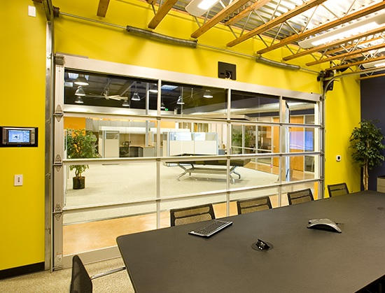 Transforming Garage Doors into Glazing Systems