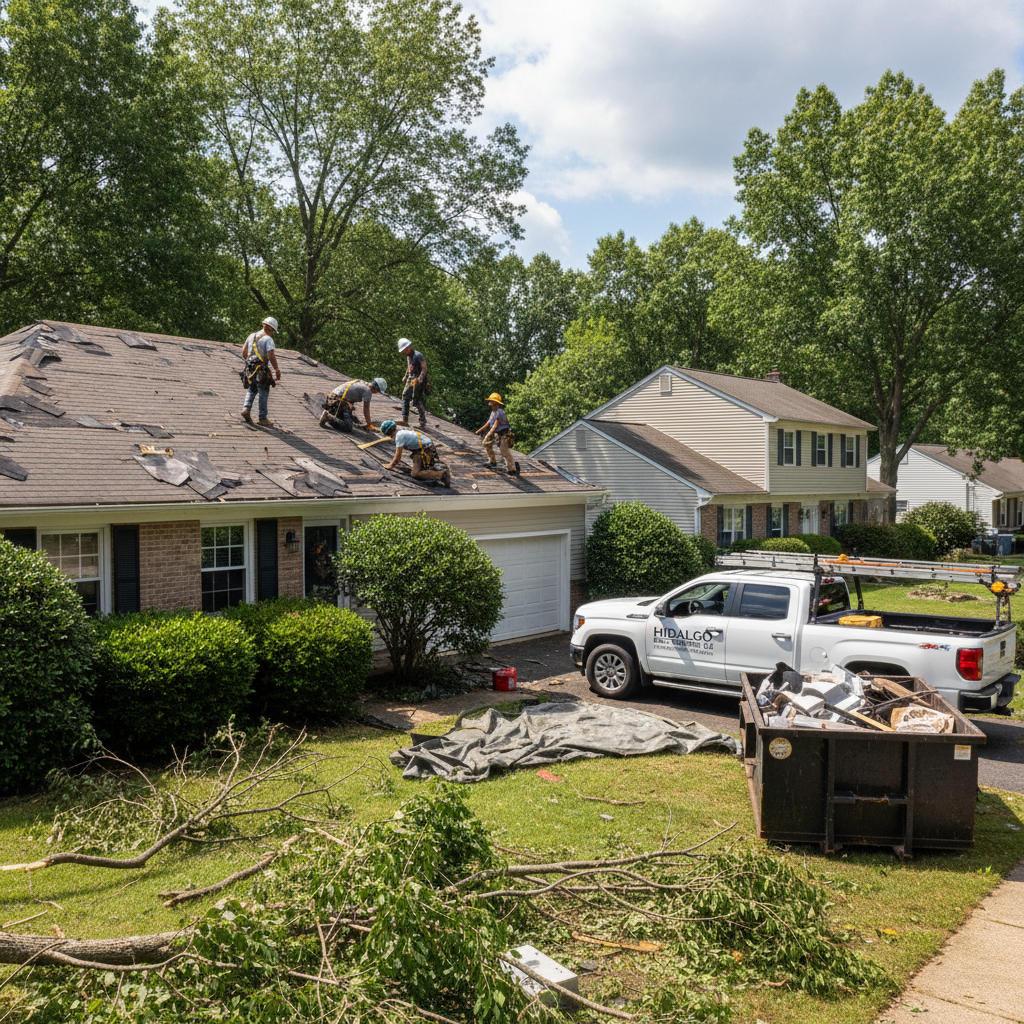 Storm Damage Restoration Services
