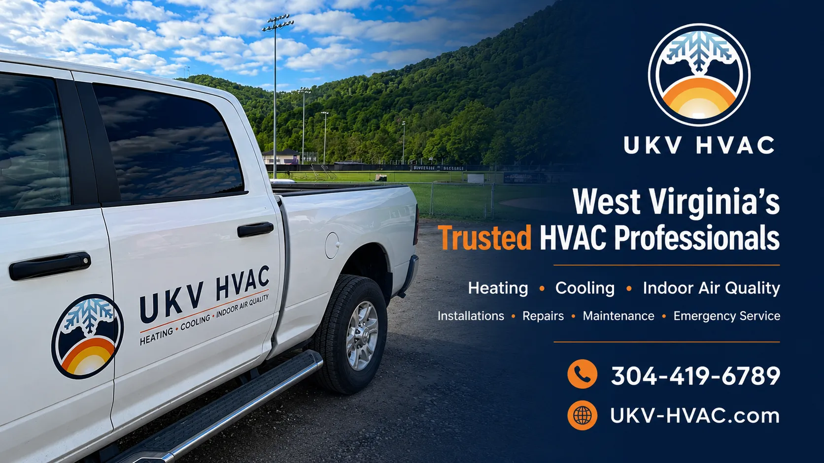 Trustworthy HVAC Services in Charleston, WV by UKV HVAC