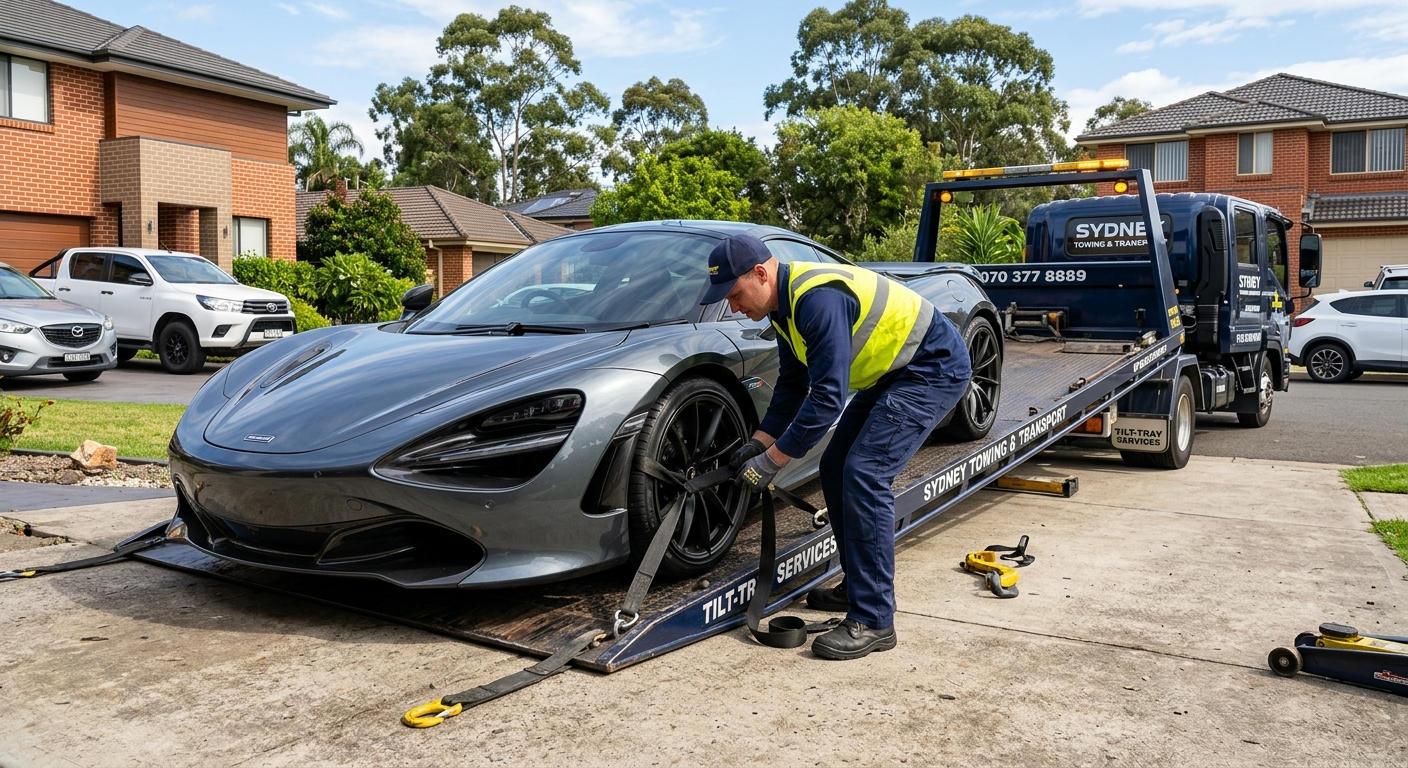 Specialist and Prestige Vehicle Towing Serving Merrylands