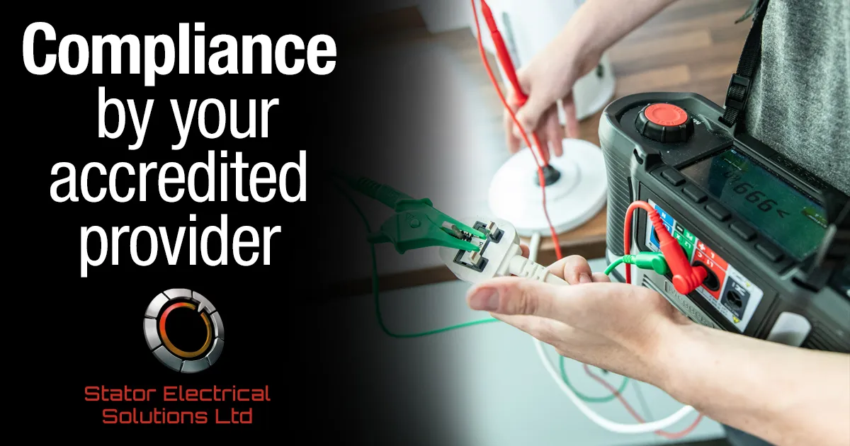 Emergency electrician inspecting equipment during a service call at night