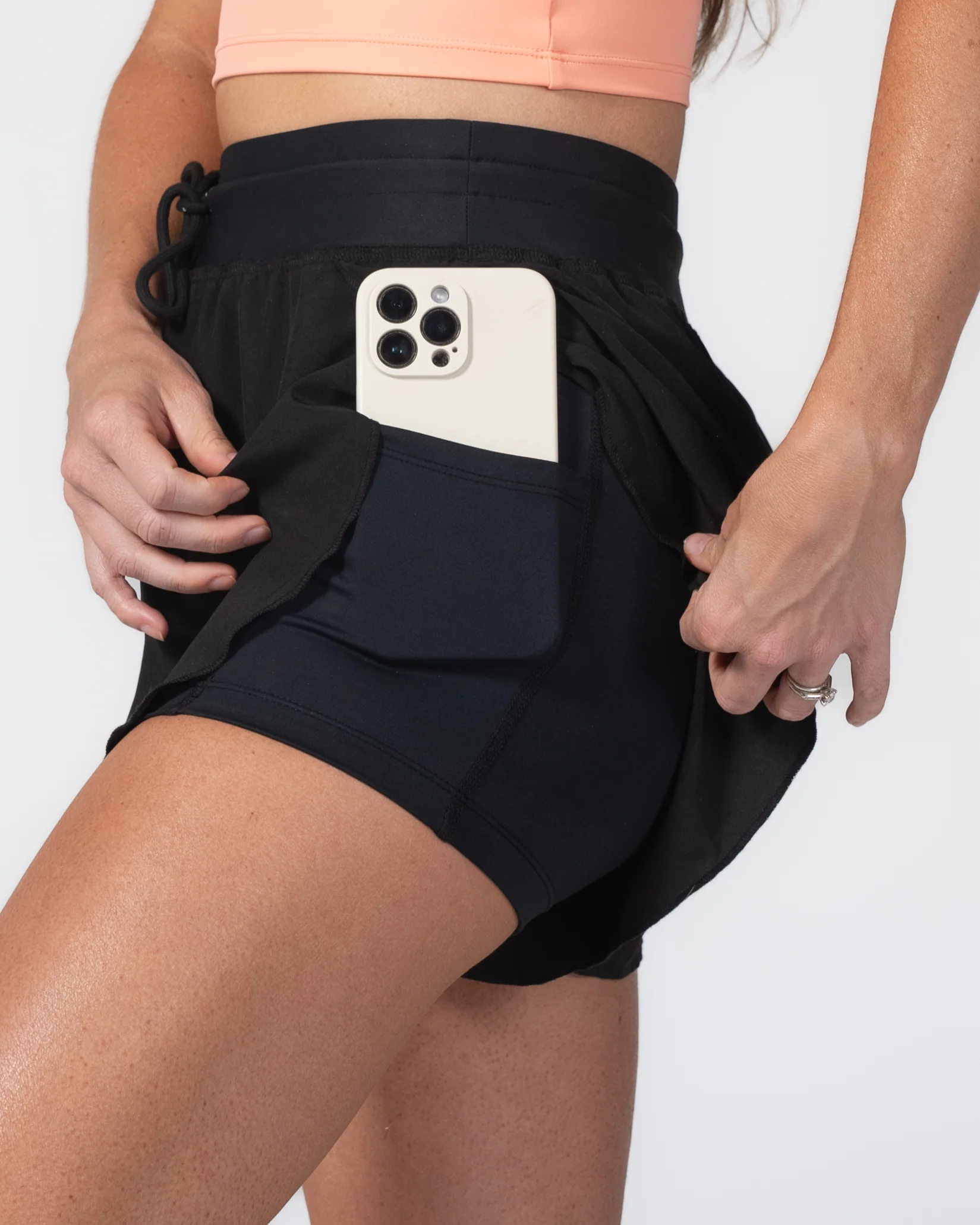 Madeline Shorts (3.5") - Black