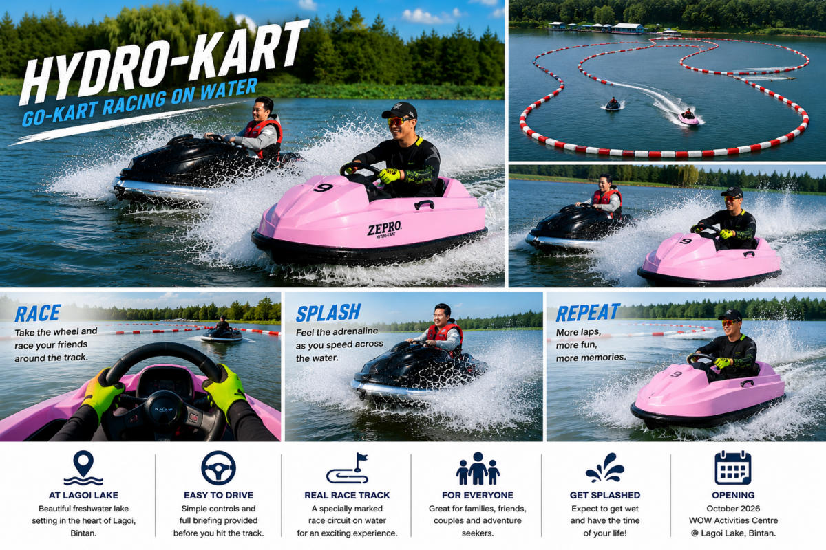 A Regional First in On-Water Kart Racing