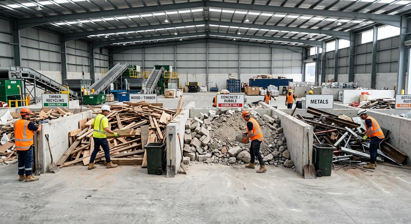 Recycling and Responsible Disposal at Our Dandenong Depot
