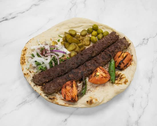 Delicious Satour Kabob Plate