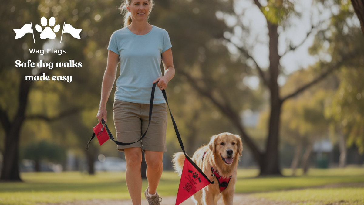 Maximize Safety on Walks with Reactive Dog Flags