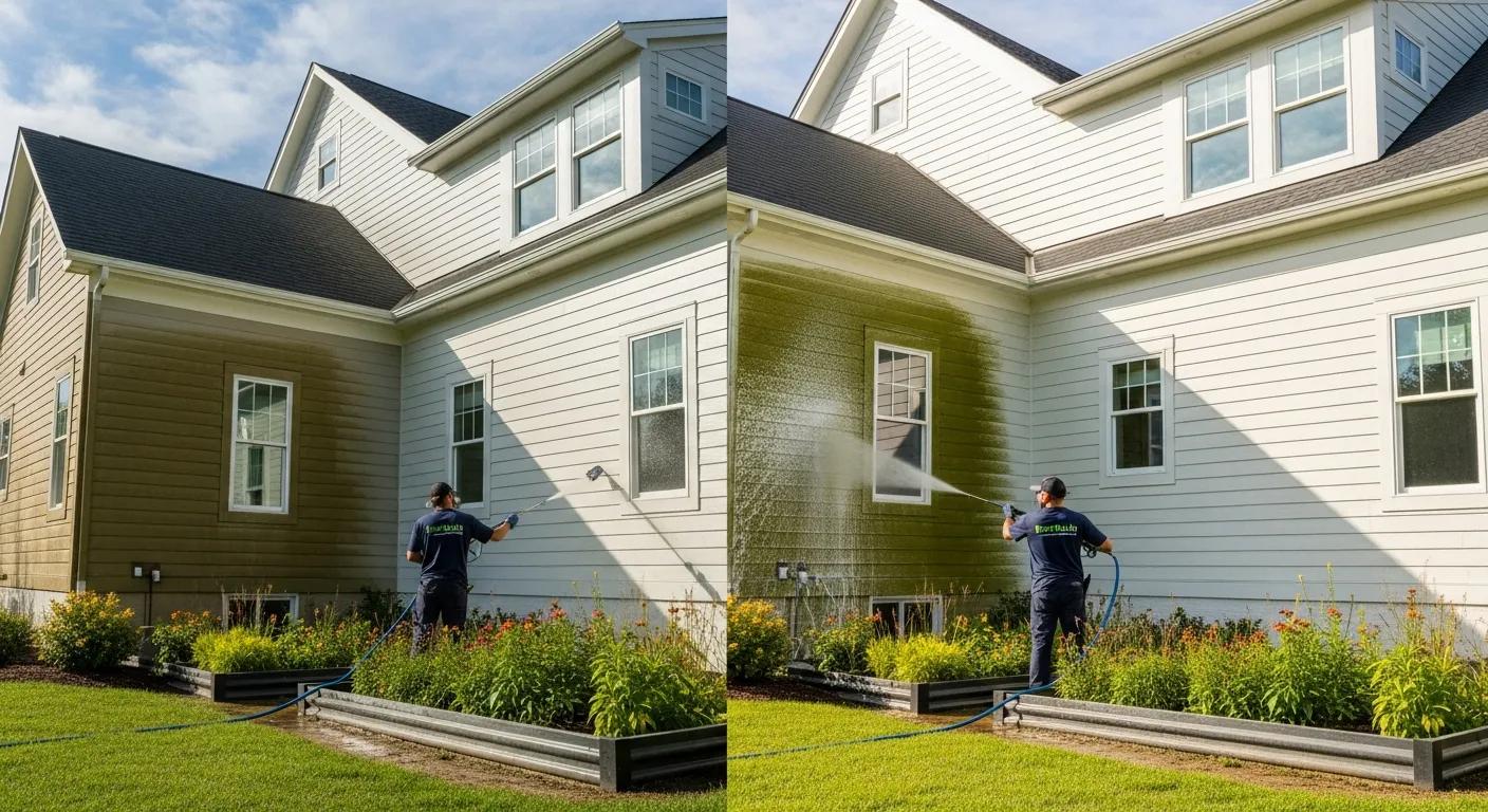 Eco-friendly soft washing techniques protecting home surfaces and the environment