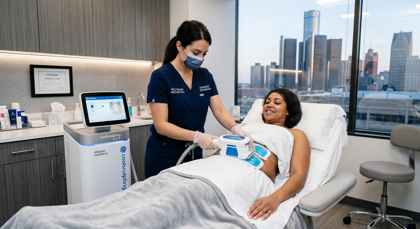Non-Surgical Fat Reduction with CoolSculpting in the Detroit Metro