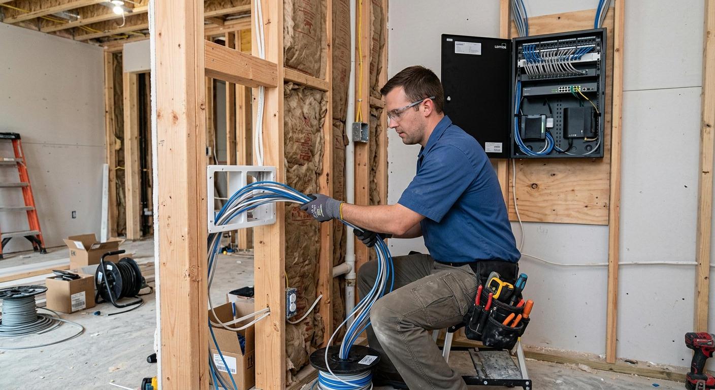 Structured Wiring and Whole-Home Wi-Fi as Your Smart Home Foundation