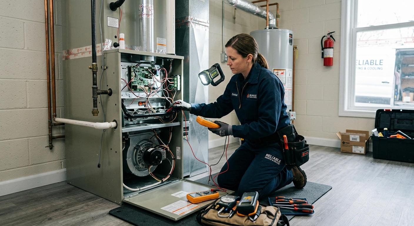 Dependable Heating Services Through Every Osceola Mills Winter