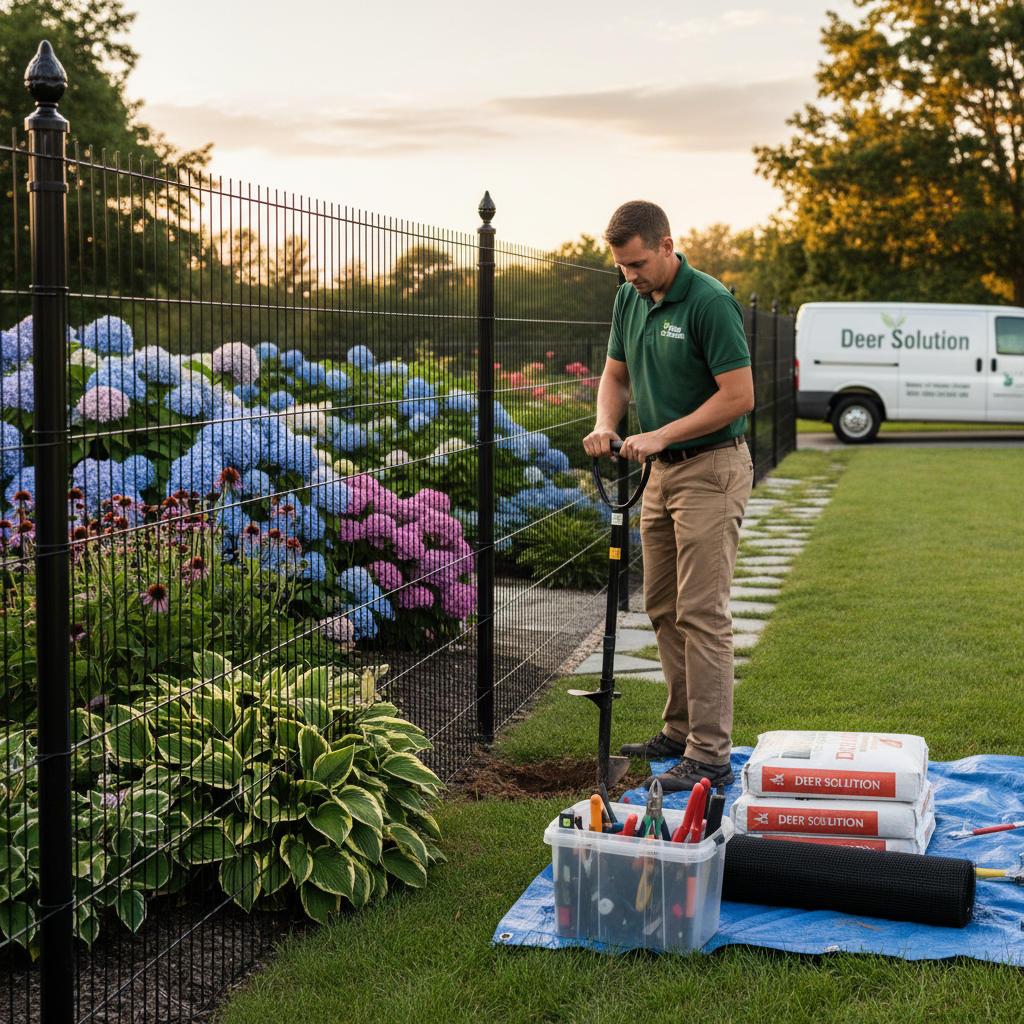Custom Deer Fence Installation Services