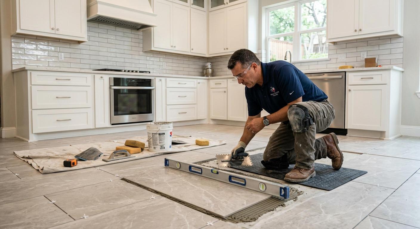 Precision Tile Flooring and Backsplash Installation You Can Count On