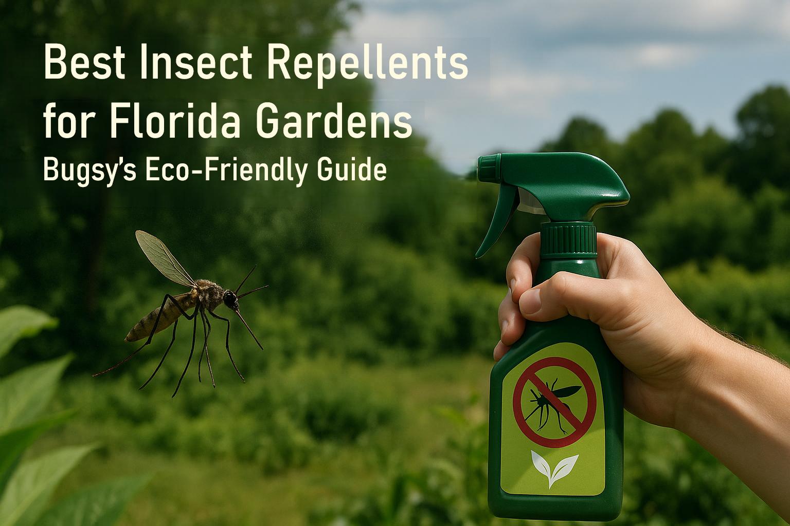 Family enjoying a pest-free backyard with eco-friendly pest control methods