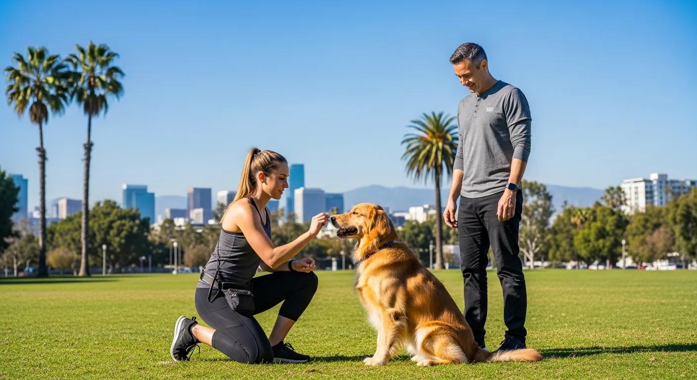 In-person dog training in Los Angeles