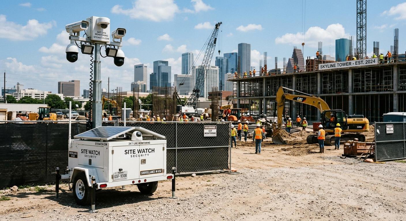 Mobile Surveillance Trailers Bringing Security Wherever You Need It