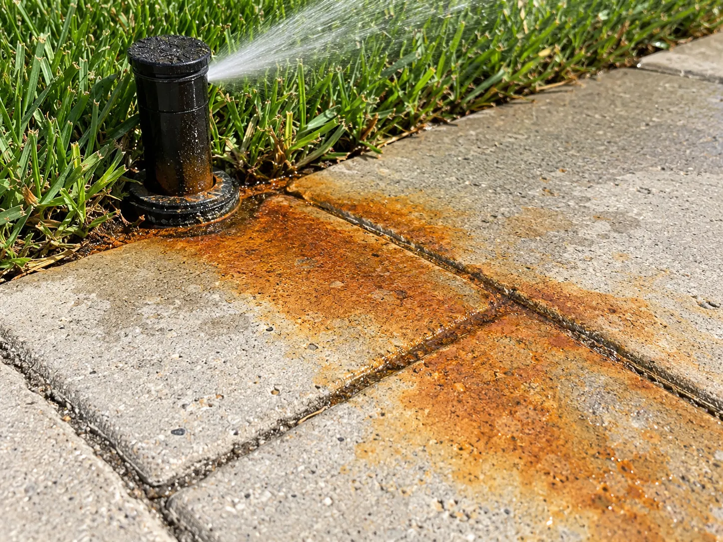 Rust stains