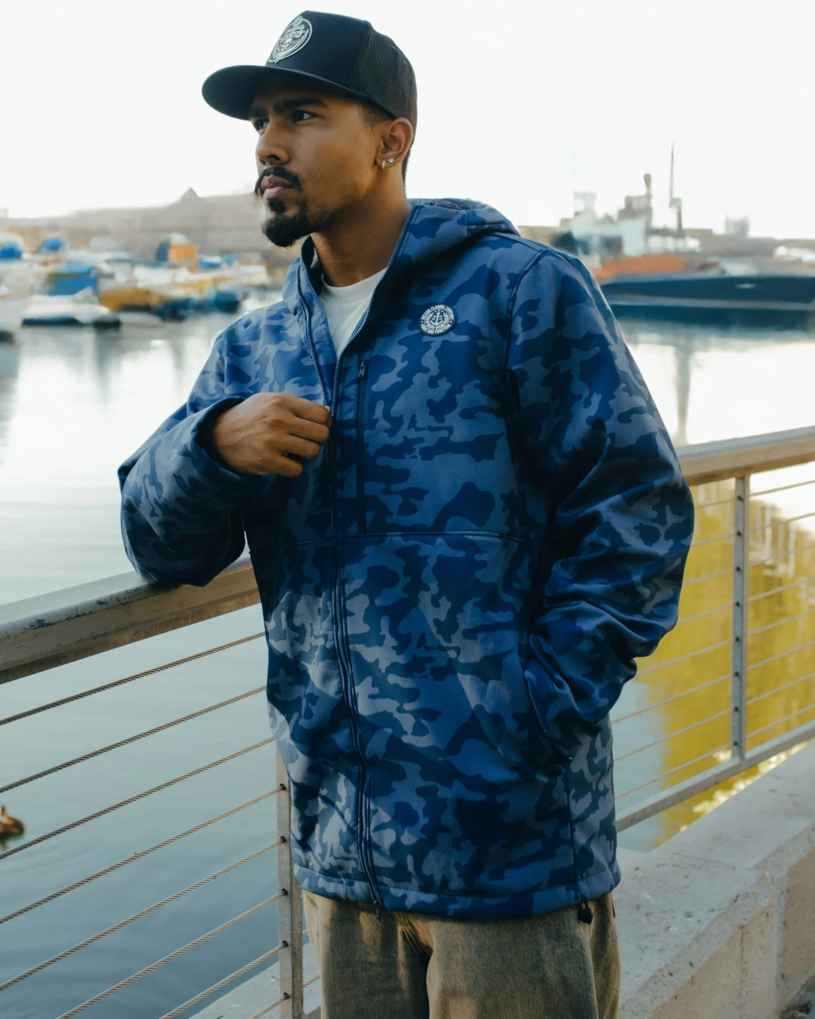 Anchor Jacket 2.0 - Navy Camo