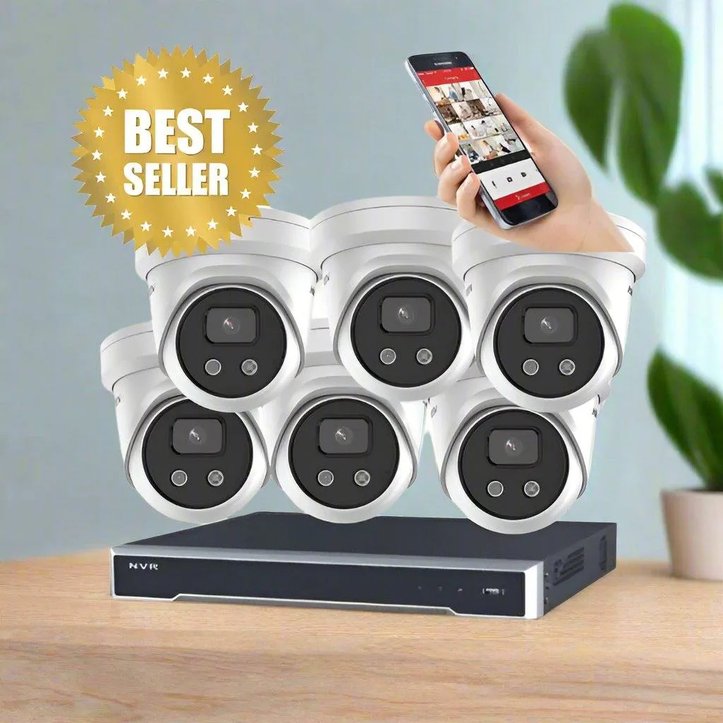 Comparison of wired and wireless security cameras in a home setting