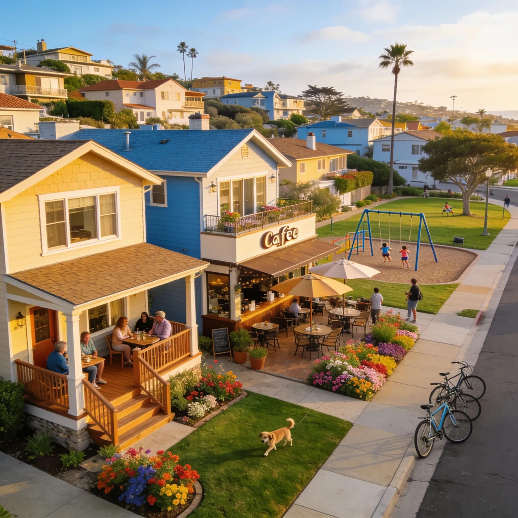 Charming Solana Beach neighborhood showcasing investment potential