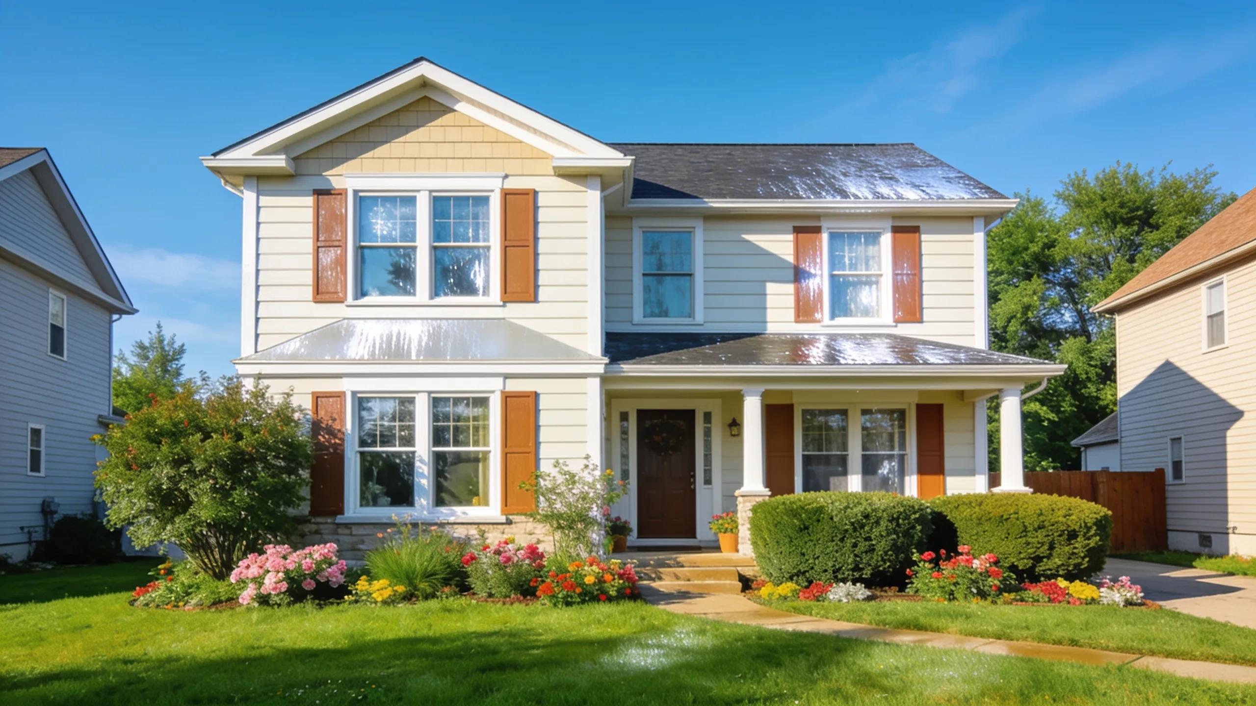 Professional house washing benefits showcased on a clean and maintained home exterior