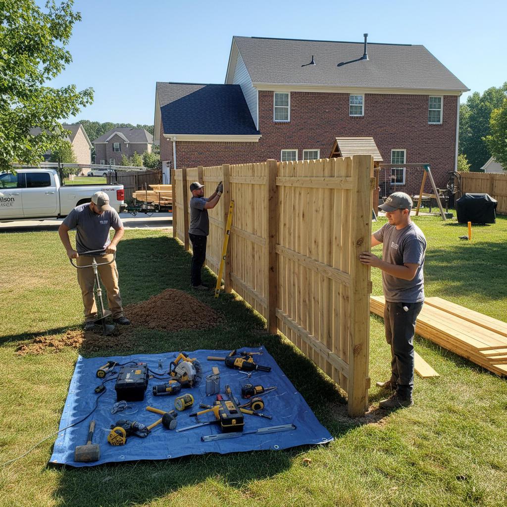 Residential Fence Installation