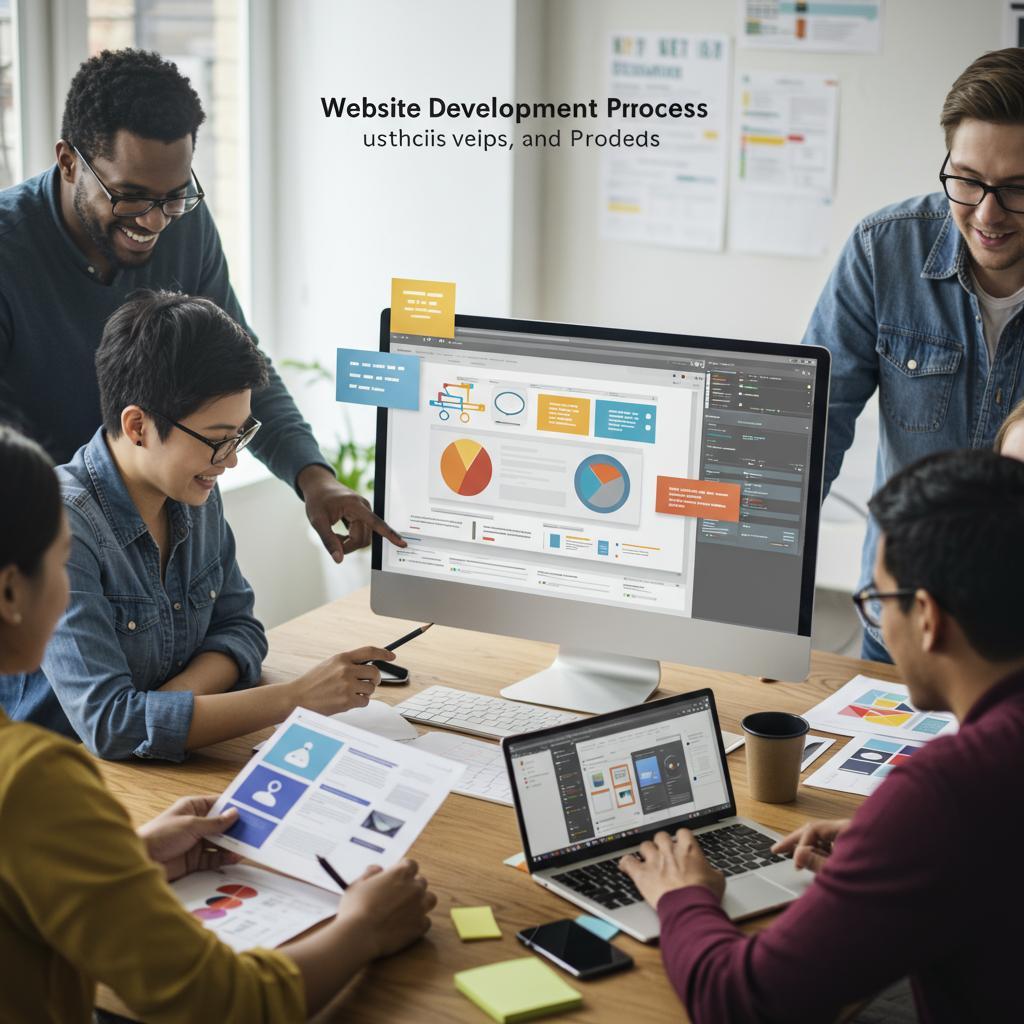 Digital marketing expert setting up a PPC campaign on a computer screen