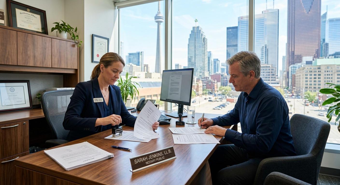 Full-Spectrum Notary Public Services in Toronto and Brampton