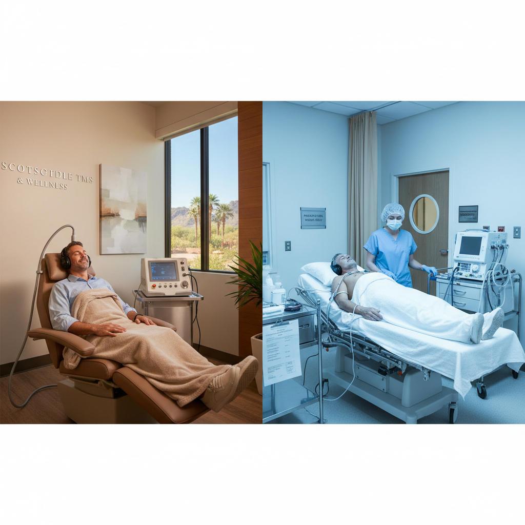Comparing TMS and ECT for Depression Management