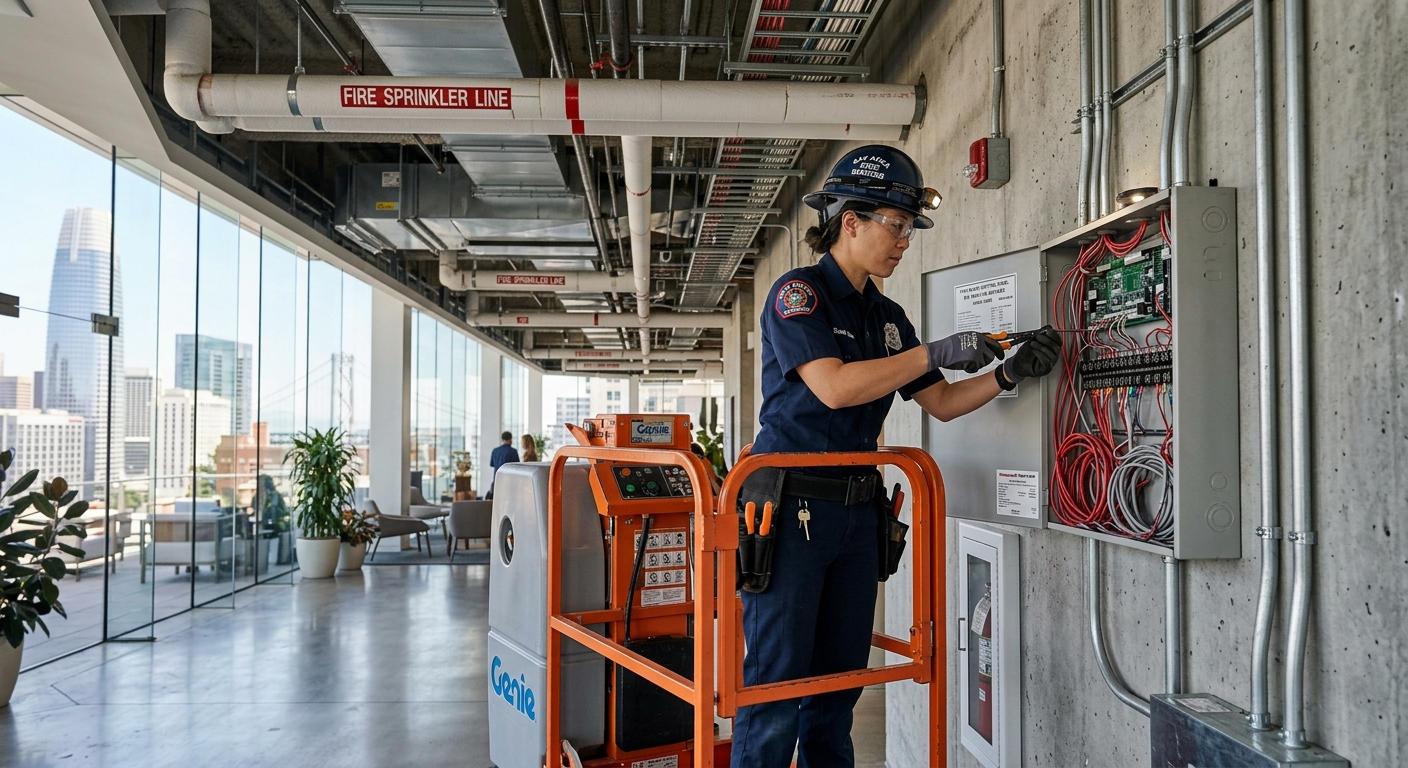 Multi-Story Fire Alarm Systems and Sprinkler Coordination Across the Bay Area