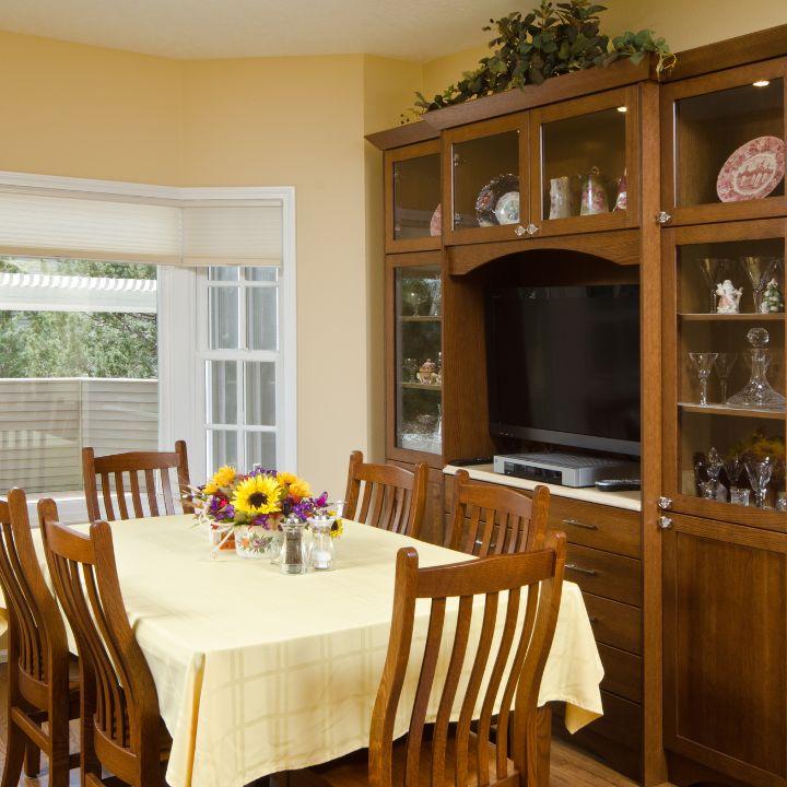 Entertainment Center Cabinetry and Cabinet Refinishing Across Alabama