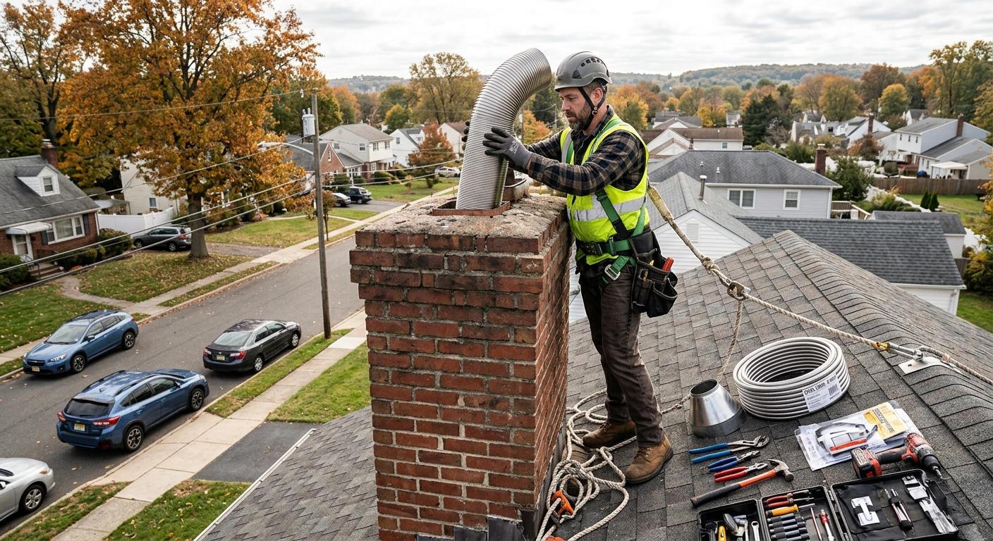 Chimney Liner Services and Coverage Across Passaic and Bergen County