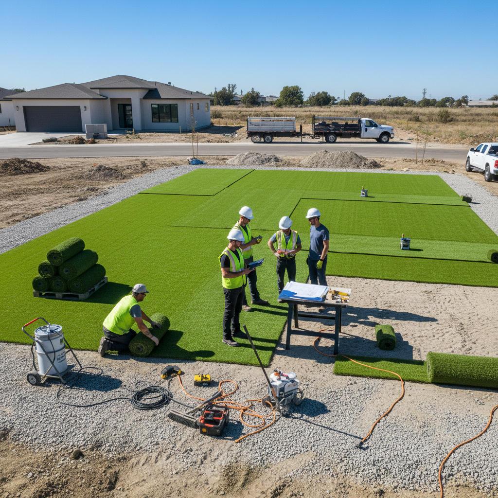 Efficient Time Management for Grass Installers