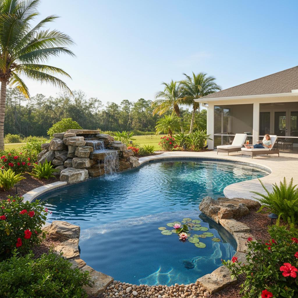 Custom Pools & Water Features