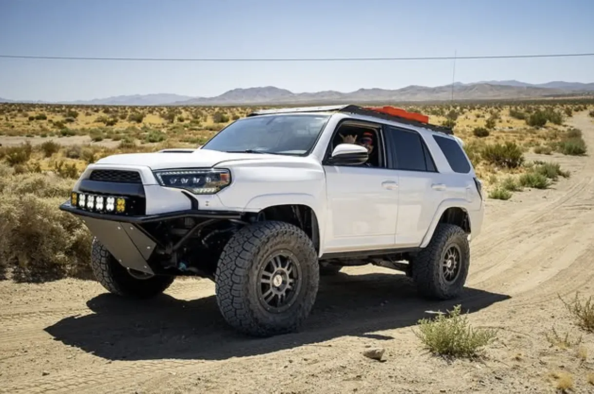Lifted Toyota 4Runner demonstrating enhanced off-road capabilities with an upgraded Panhard bar
