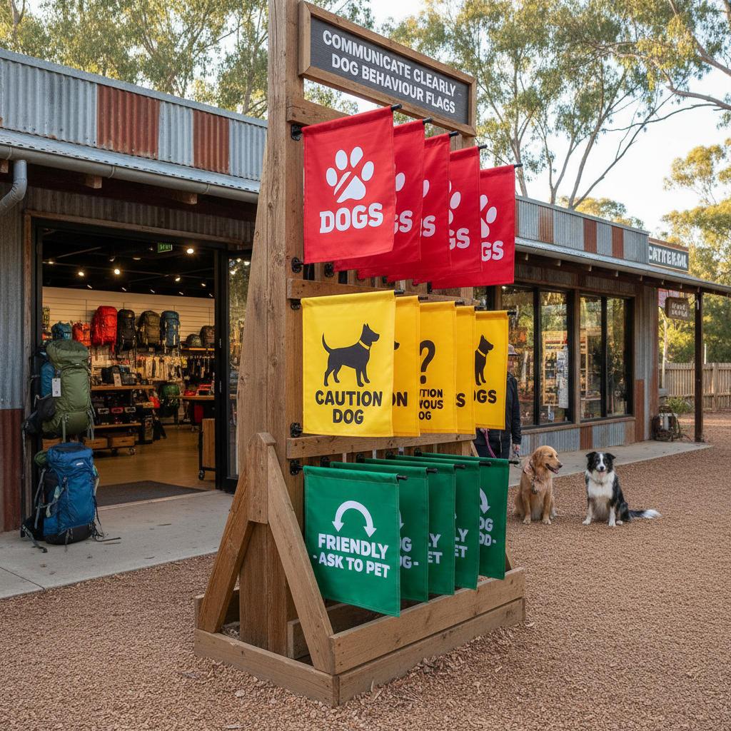 Choosing the Right Dog Behaviour Flag