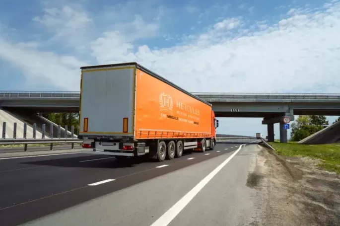 Truck by the beach symbolizing long-distance moving to Hawaii with vibrant scenery
