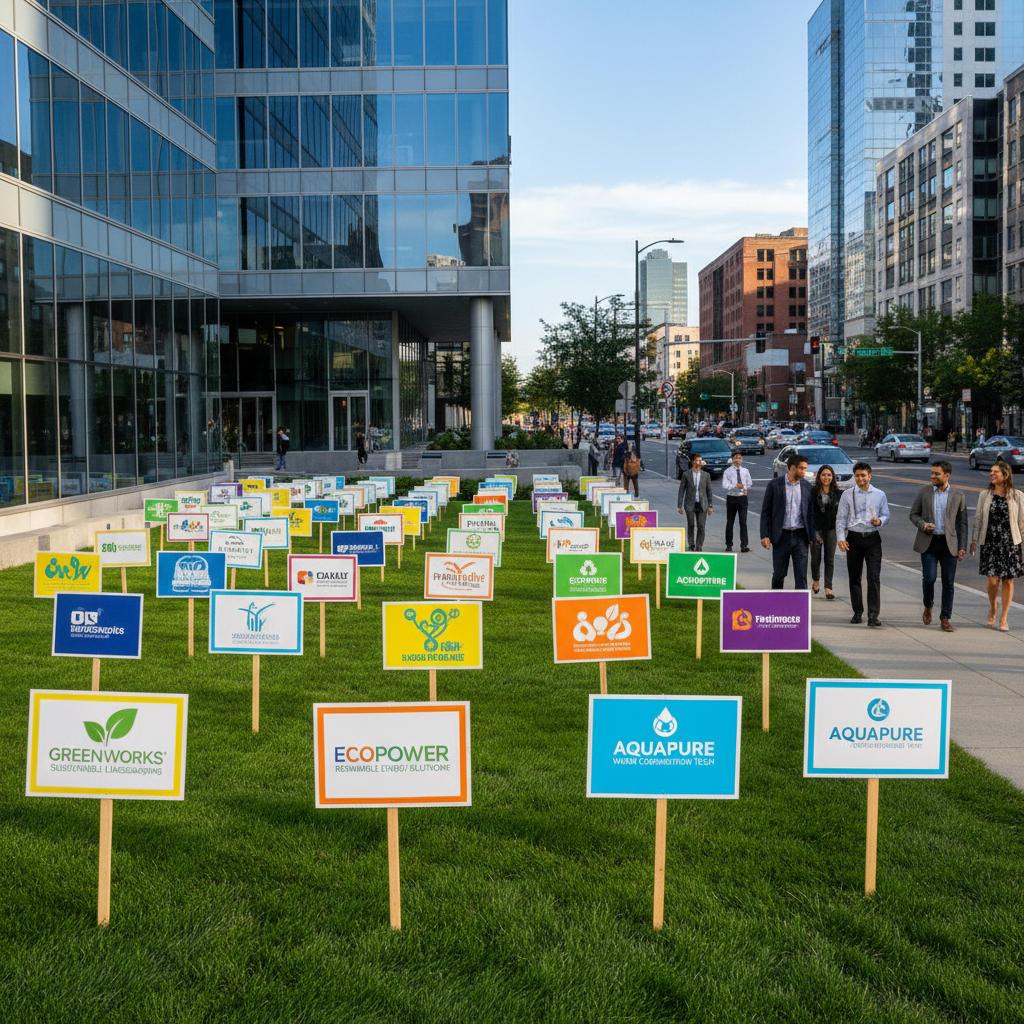 Customizable and Eco-Friendly Yard Signage