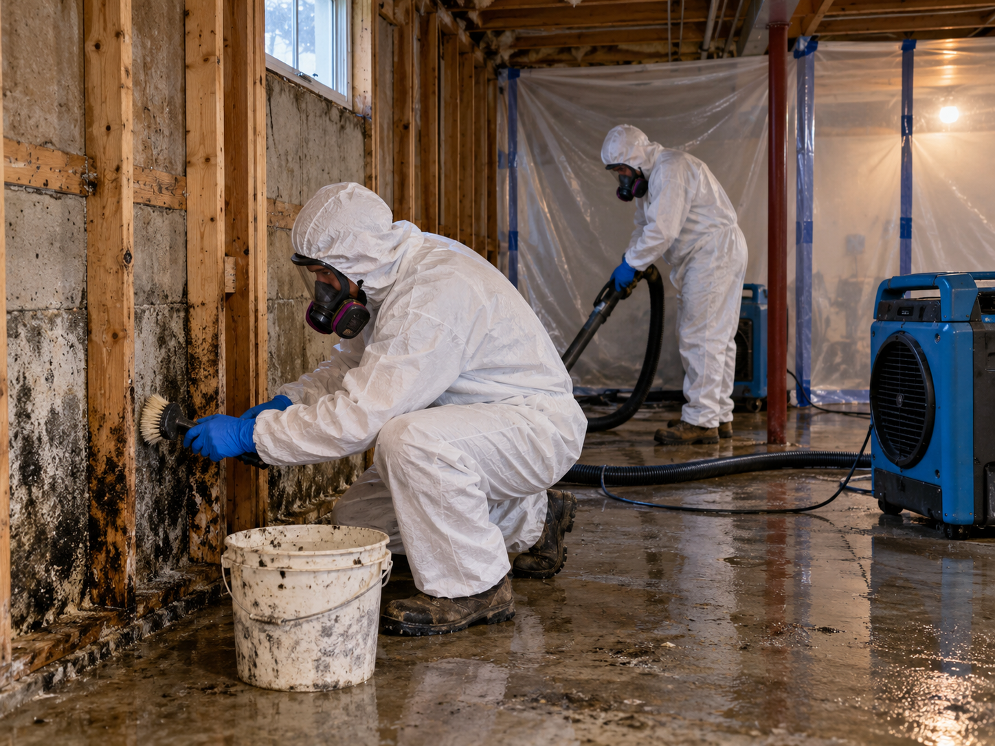 Detailed Mold Inspection and Professional Containment