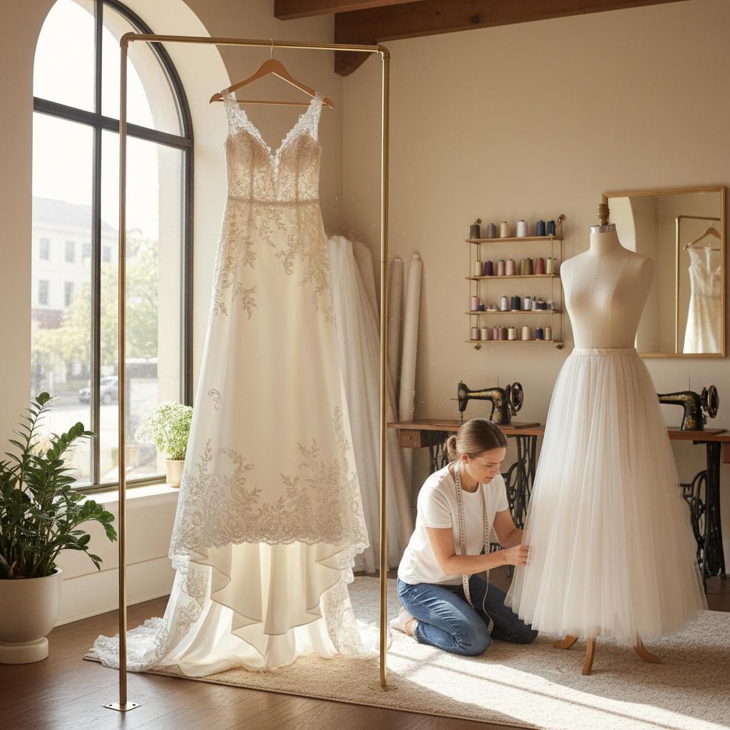 Customization and Care for Wedding Dresses
