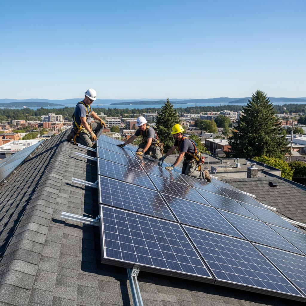 Solar Roof Installation