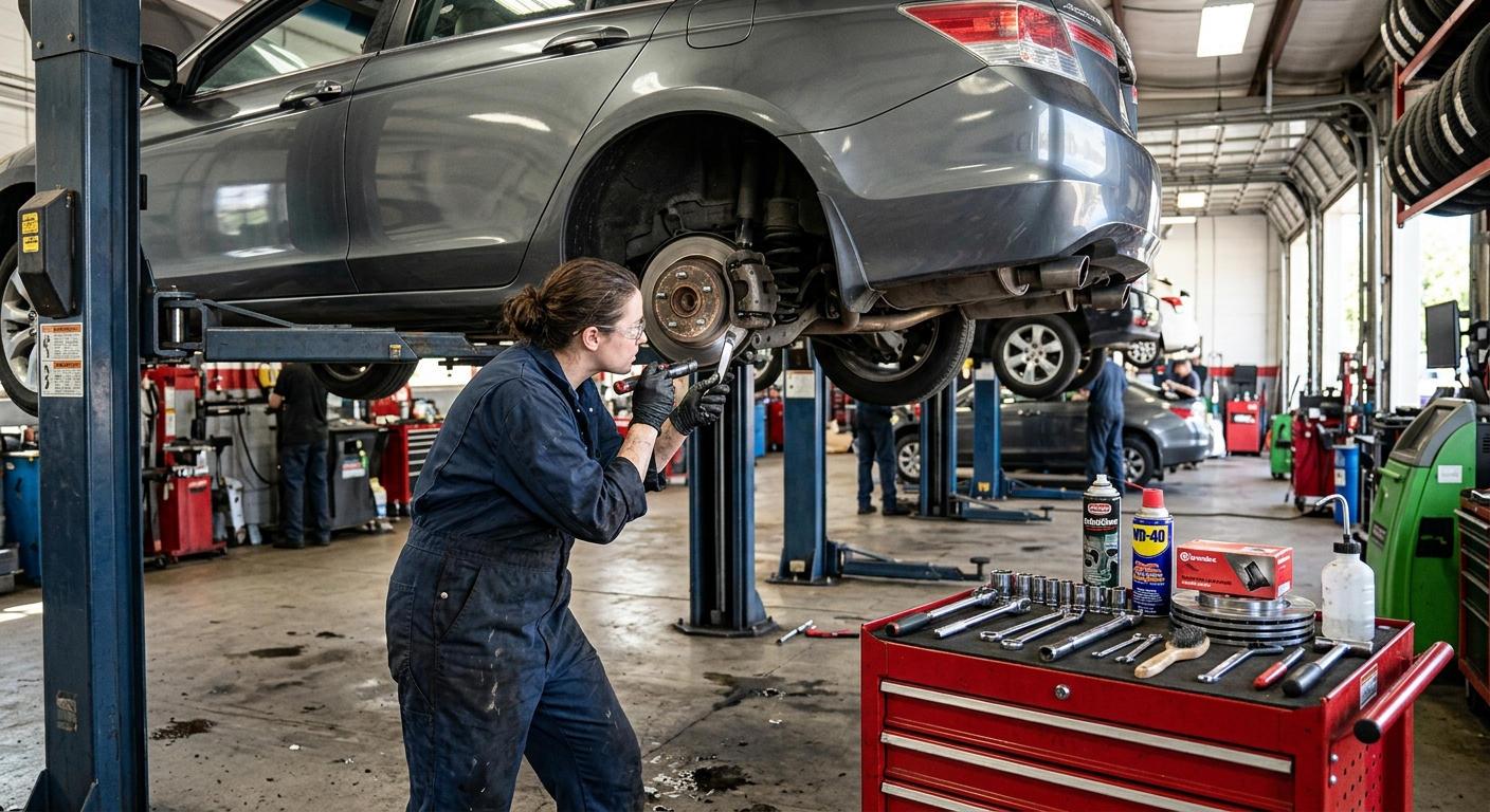 Brake, Clutch, Suspension and General Mechanical Work
