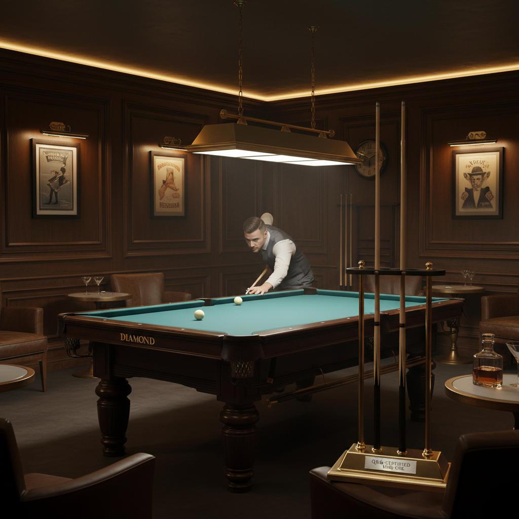 Diamond Tables and QKB Certified Used Cues