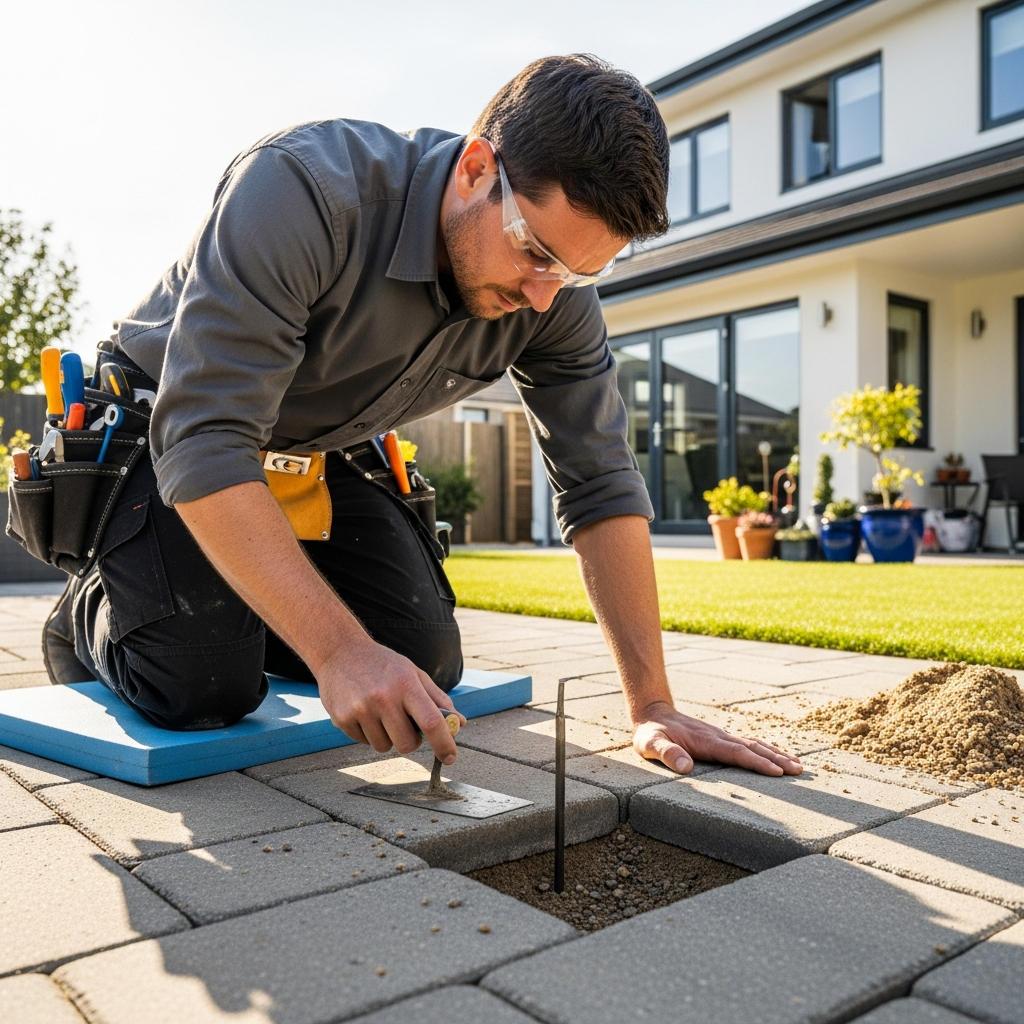 Professional Solutions for Sunken Paver Repair and Leveling